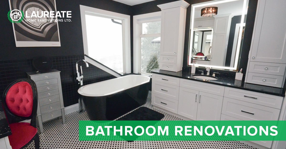 Laureate Home Renovations custom bathroom renovations